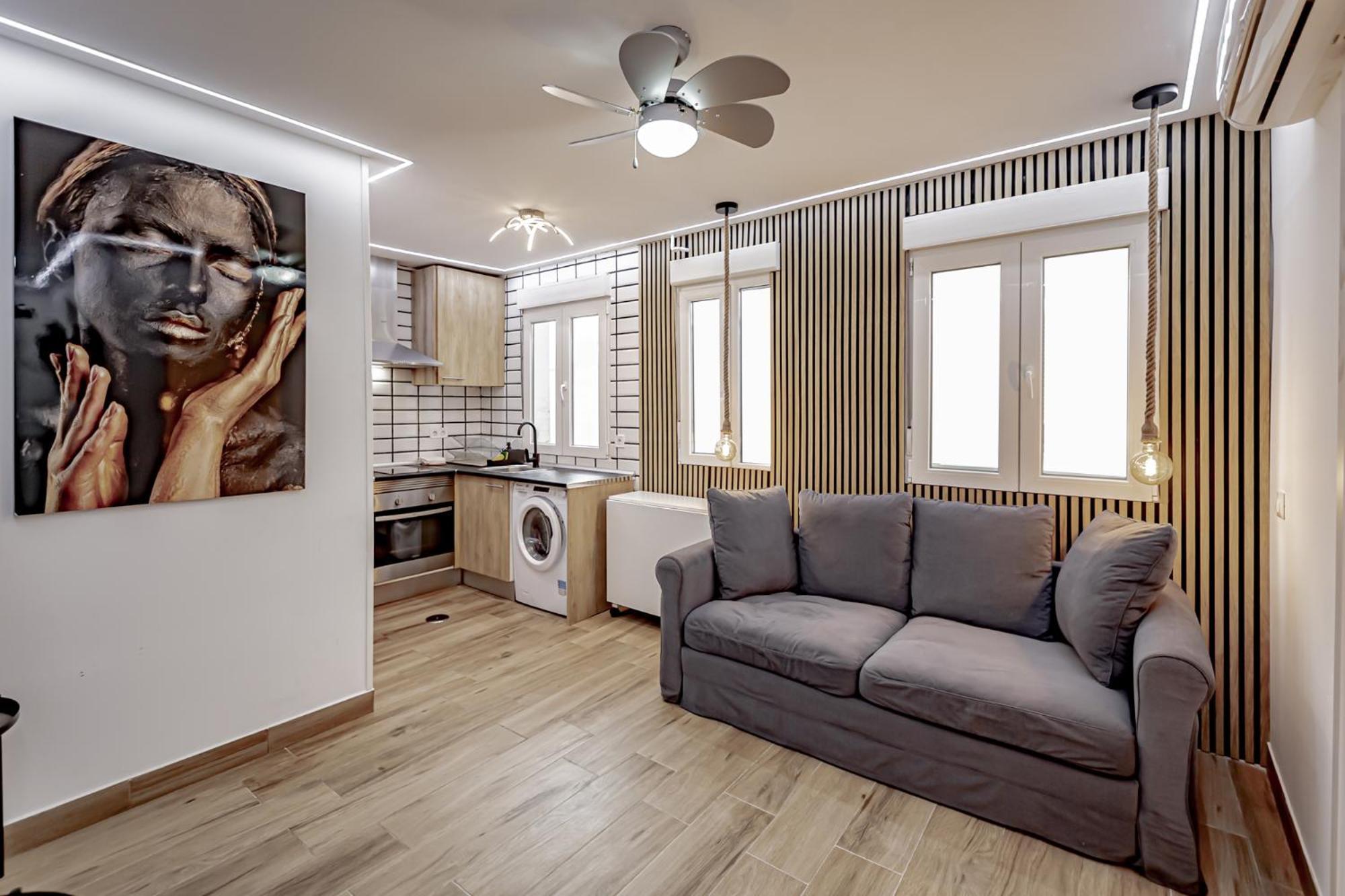 Apartamentos Estrecho Madrid Pokoj fotografie