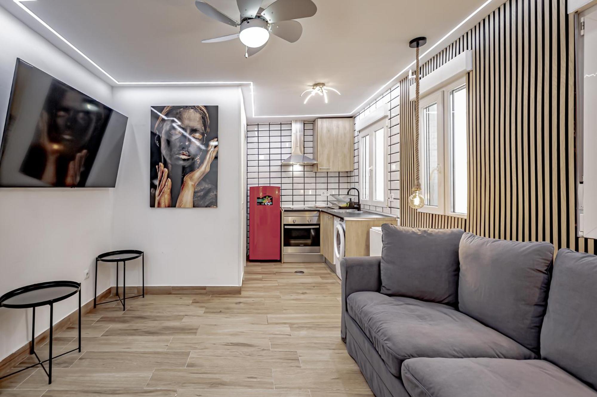 Apartamentos Estrecho Madrid Pokoj fotografie