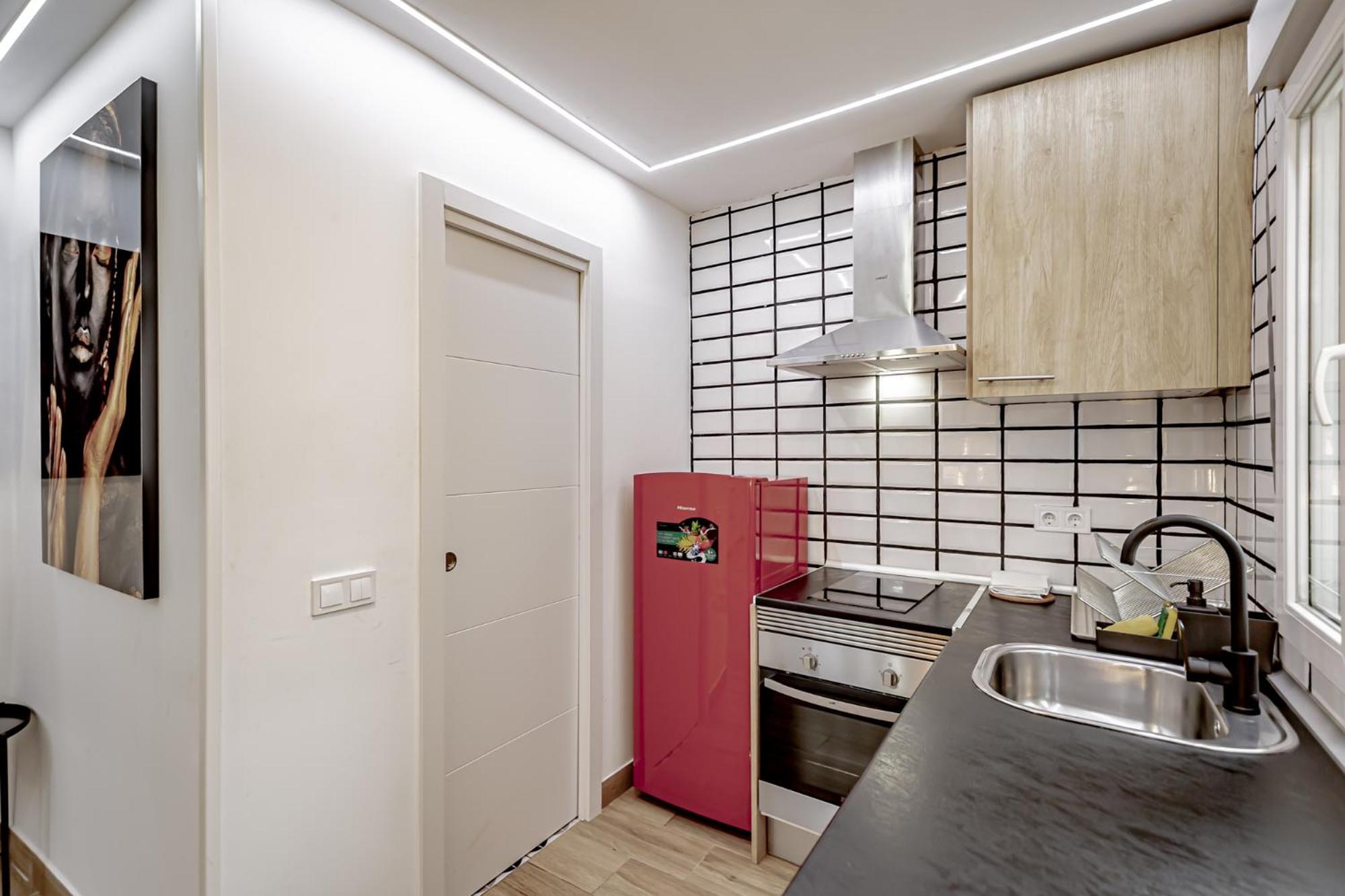 Apartamentos Estrecho Madrid Pokoj fotografie